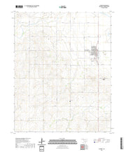 US Topo 7.5-minute map for Laverne OK