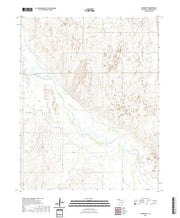 US Topo 7.5-minute map for Laverne NE OK