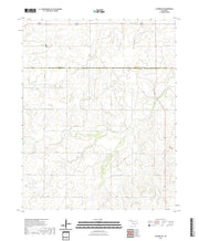 US Topo 7.5-minute map for Laverne SW OK