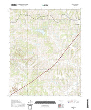 US Topo 7.5-minute map for Laverty OK