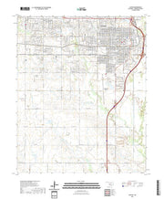 US Topo 7.5-minute map for Lawton OK