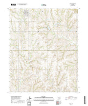 US Topo 7.5-minute map for Leedey OK