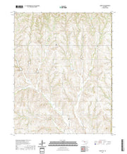 US Topo 7.5-minute map for Leedey SW OK