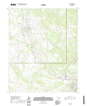 US Topo 7.5-minute map for Lehigh OK