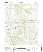 US Topo 7.5-minute map for Lela OK