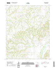 US Topo 7.5-minute map for Lenora OK