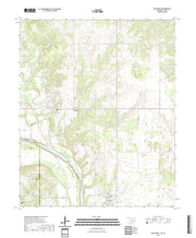 US Topo 7.5-minute map for Leon North OKTX