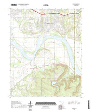 US Topo 7.5-minute map for Leonard OK