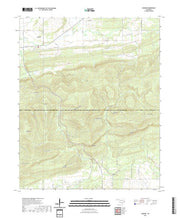 US Topo 7.5-minute map for Lequire OK