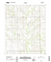 US Topo 7.5-minute map for Letitia OK