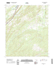 US Topo 7.5-minute map for Limestone Gap OK