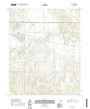 US Topo 7.5-minute map for Lindsay OK