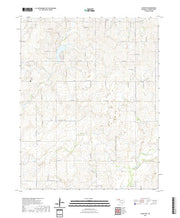 US Topo 7.5-minute map for Logan NW OK