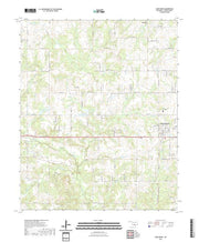 US Topo 7.5-minute map for Lone Grove OK