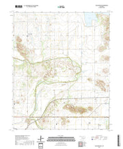 US Topo 7.5-minute map for Long Mountain OK