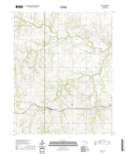 US Topo 7.5-minute map for Lucien OK