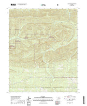 US Topo 7.5-minute map for Lynn Mountain OK