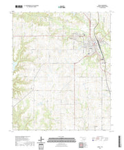 US Topo 7.5-minute map for Madill OK