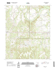 US Topo 7.5-minute map for Mannsville OK