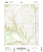 US Topo 7.5-minute map for Marietta West OKTX