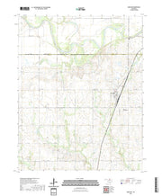 US Topo 7.5-minute map for Marland OK