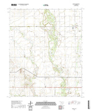 US Topo 7.5-minute map for Martha OK