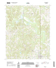 US Topo 7.5-minute map for Maud OK