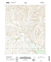 US Topo 7.5-minute map for McClure OK