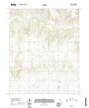 US Topo 7.5-minute map for McKnight OK