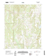 US Topo 7.5-minute map for McMillan OK