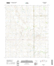 US Topo 7.5-minute map for McQueen OK