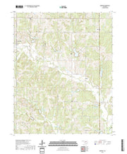 US Topo 7.5-minute map for Meridian OK