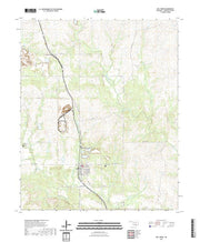 US Topo 7.5-minute map for Mill Creek OK