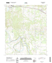 US Topo 7.5-minute map for Millerton OKTX