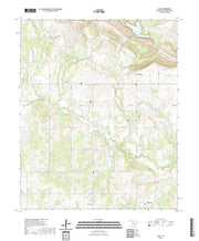 US Topo 7.5-minute map for Milo OK