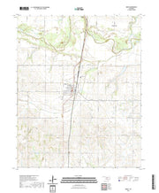 US Topo 7.5-minute map for Minco OK