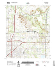 US Topo 7.5-minute map for Mingo OK