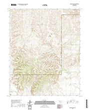 US Topo 7.5-minute map for Minnow Creek OK