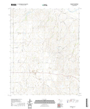 US Topo 7.5-minute map for Mocane NW OK