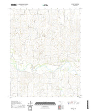 US Topo 7.5-minute map for Mocane SE OK