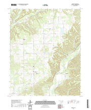 US Topo 7.5-minute map for Moodys OK