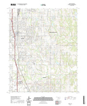 US Topo 7.5-minute map for Moore OK