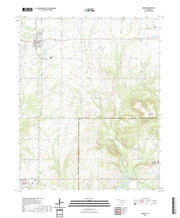 US Topo 7.5-minute map for Morris OK