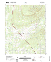 US Topo 7.5-minute map for Moyers OK