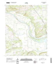 US Topo 7.5-minute map for Muldrow SW OK