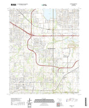 US Topo 7.5-minute map for Mustang OK