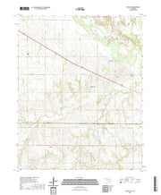 US Topo 7.5-minute map for Mutual NE OK