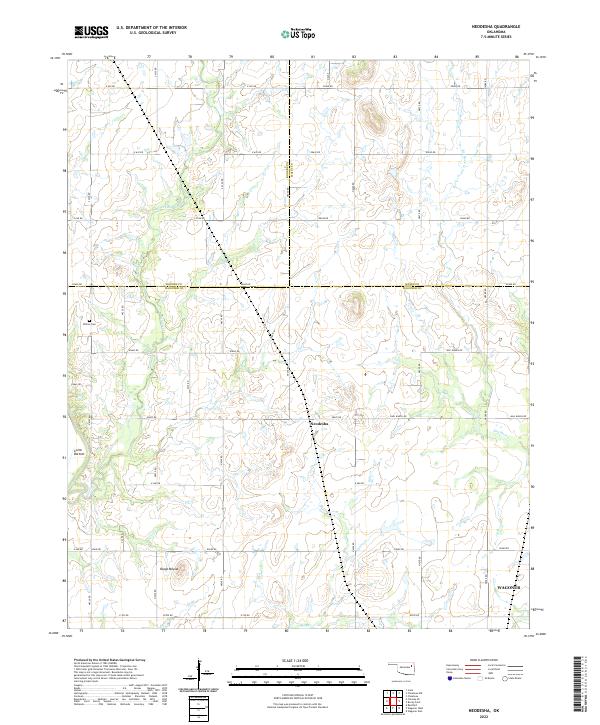 US Topo 7.5-minute map for Neodesha OK