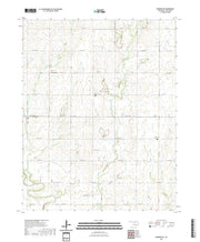 US Topo 7.5-minute map for Newkirk SW OK