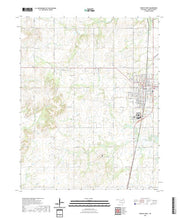 US Topo 7.5-minute map for Nowata West OK